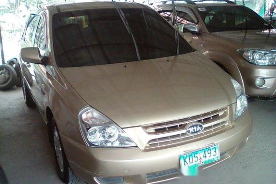 Well-kept Kia Carnival 2009 for sale in Cebu