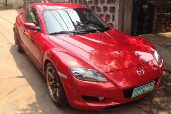 Mazda RX8 Sports Manual Red Coupe For Sale 