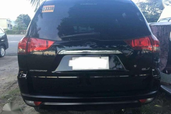 Mitsubishi Montero Sport Glx 2014 Black For Sale 