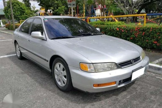 Honda Accord 1997 AT Silver Sedan For Sale 