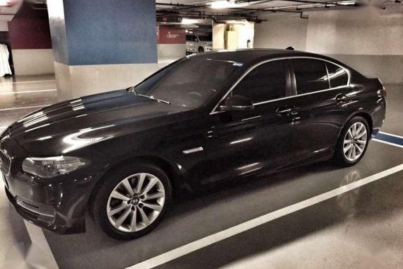 2015 BMW 520D AT Black Sedan For Sale 