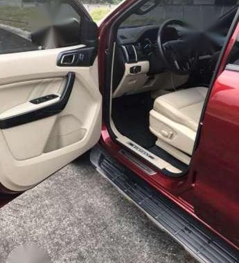 Ford Everest 2016 red for sale