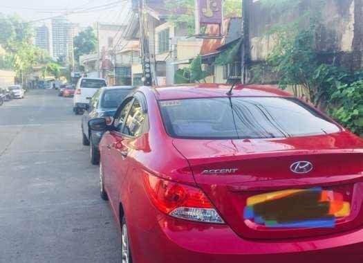 Red Hyundai Accent 2014 for sale