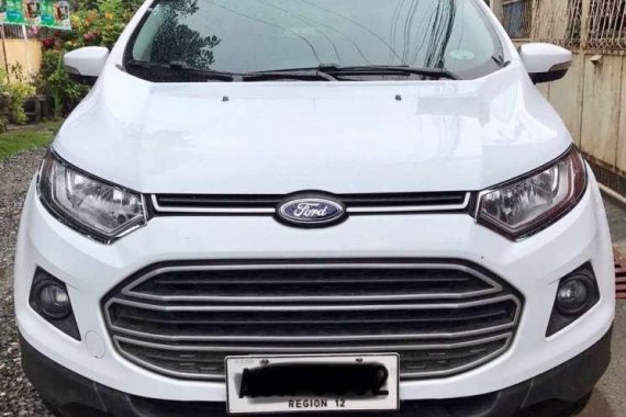 Ford Ecosport 2014 trend white for sale