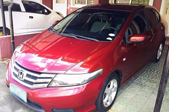 Honda City 2012 red for sale