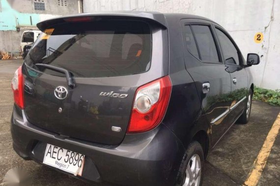2017 Toyota Wigo grey automatic 420k only for sale