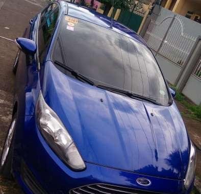2014 Ford Fiesta Trend blue for sale