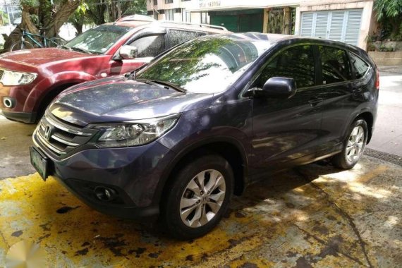 For sale blue Honda Crv 2012 model