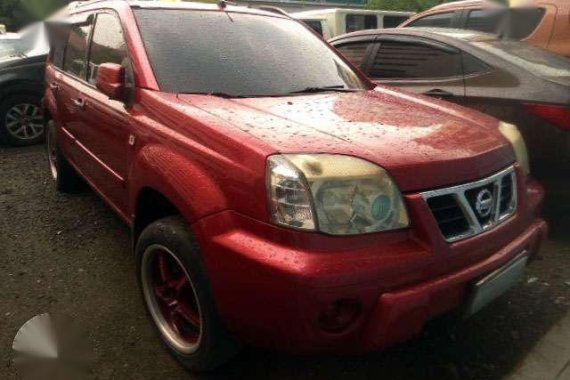 Nissan XTrail 20L AT Gas 2006 Red SUV For Sale 