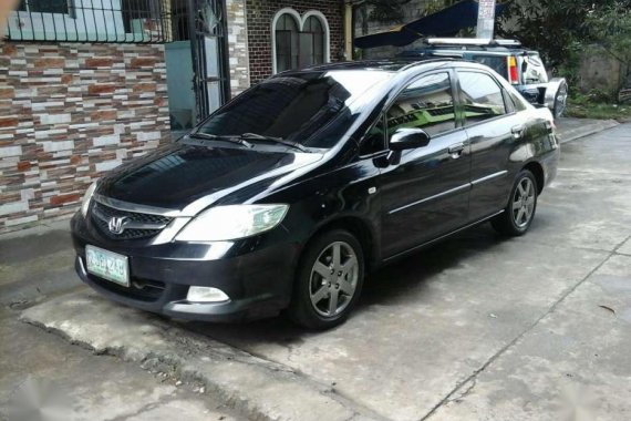 Honda City Vtec 2007 black for sale