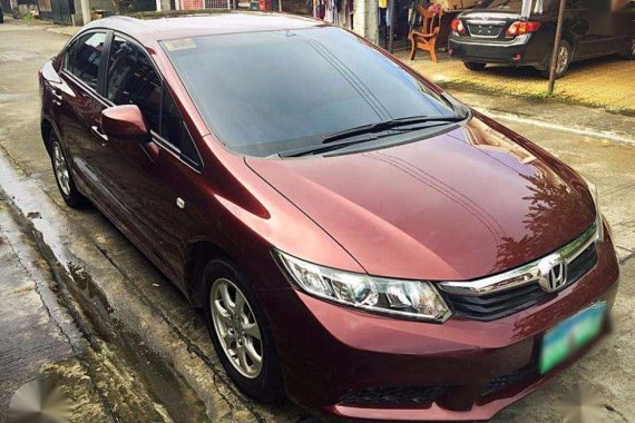 Honda Civic 2012 red for sale