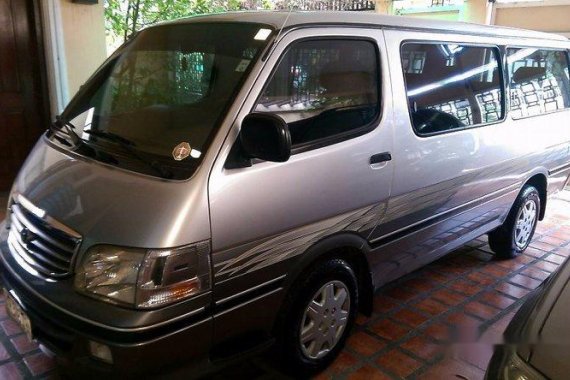 Well-kept Toyota Hiace 2003 for sale in Metro Manila