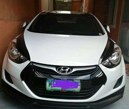 Hyundai Elantra 2013 White for sale