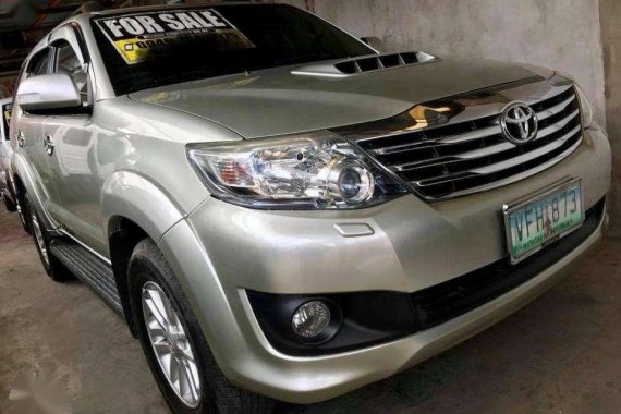 For sale Toyota Fortuner G 2014 AT Diesel Low Mileage