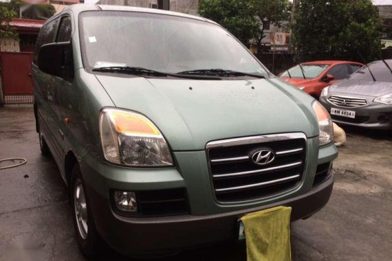 2006 Hyundai Starex Glx CRDi AT Green For Sale 