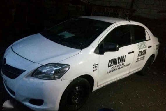 Toyota Vios 2007 1.3 J MT White Sedan For Sale 