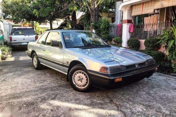 1983 Honda Prelude MT Silver Coupe For Sale 