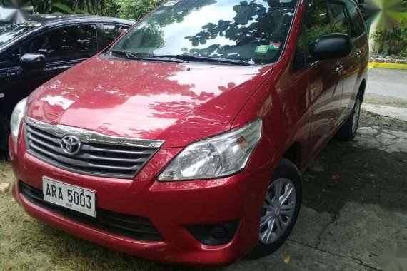 For sale red Toyota Innova
