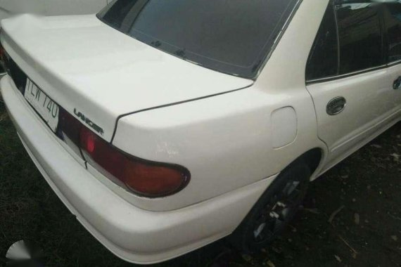 94 White Mitsubishi Lancer hot dog Glxi for sale