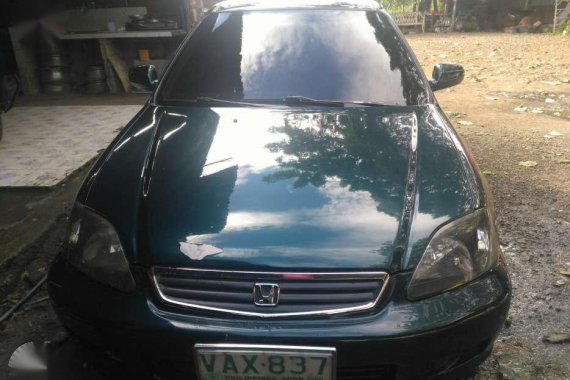 Honda Civic 2000 MT Green Sedan For Sale 