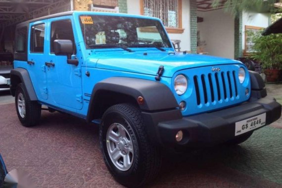 Jeep Wrangler 4X4 Sport Unlimited S For Sale 