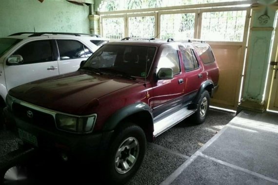 Toyota Hilux Surf 4Runner 2.5 4x4 AT Red For Sale 