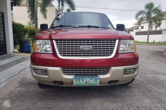 Ford Expedition 4x4 2006 AT Red For Sale 