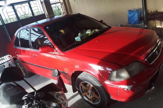 Honda City 1997 1.5 EXi MT Red For Sale 
