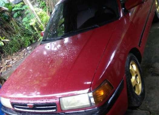 1994 Mazda 323 red gasoline manual for sale