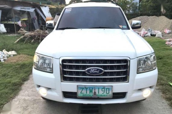 Ford Everest 2009 4x2 MT White SUV For Sale 