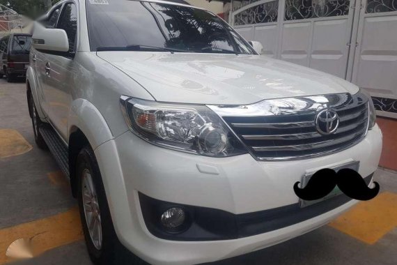 2012 Toyota Fortuner 2.5G Automatic White For Sale 