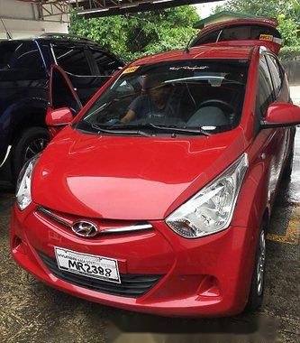 Hyundai Eon 2016 Manual Red HB For Sale 