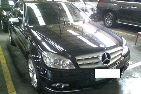 Mercedes-Benz C200 2007 AT Black For Sale 