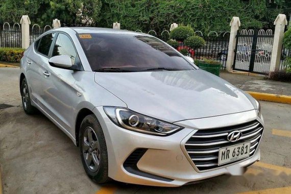 Hyundai Elantra 2017 Manual Silver For Sale 