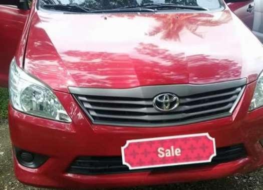 Toyota Innova J 2013 Manual Red For Sale 