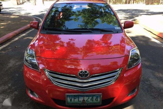2013 Toyota Vios 1.3 G MT Red Gas For Sale 