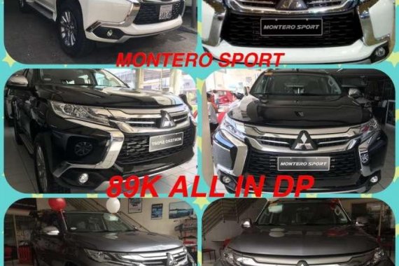 For sale 2017 Mitsubishi Montero, Adventure, Mirage!