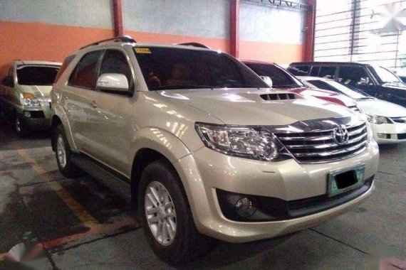 Toyota Fortuner g 2013 manual transmission for sale