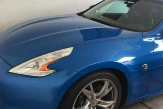 Nissan 370z Manual 2011 Blue Coupe For Sale 