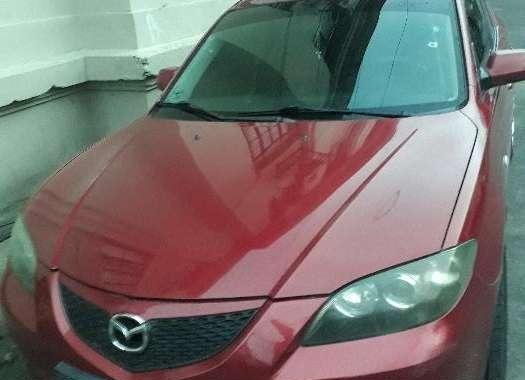 Mazda 3 2004 Matic red for sale