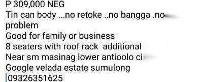 2009 Suzuki Apv for sale