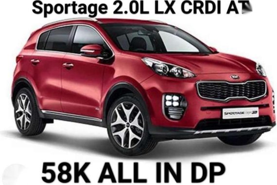 58K ALL DP 2017 KIA Sportage Diesel AT for sale