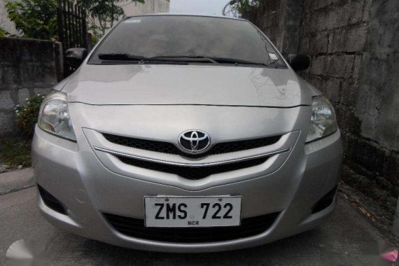 Toyota Vios 1.3J 2008 MT Silver For Sale 