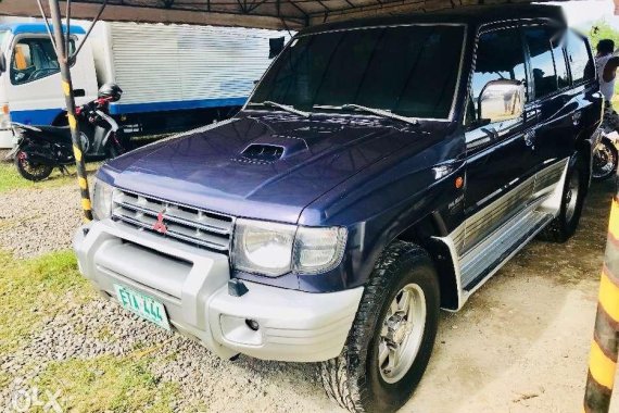 For sale Blue Mitsubishi Pajero 2002