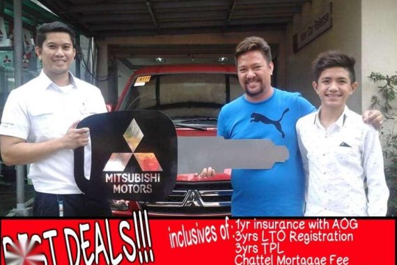 2017 Mitsubishi Adventure GLX MT LOWEST Downpayment for sale