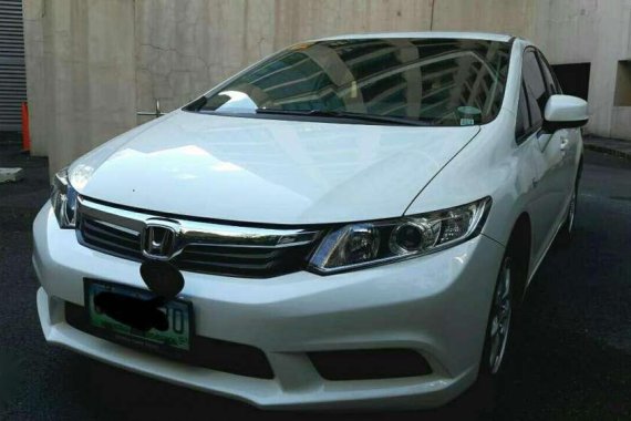 Honda Civic 2012 white for sale