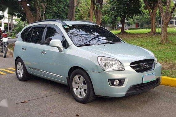 Fresh 2007 Kia Carens AT Diesel Blue For Sale 