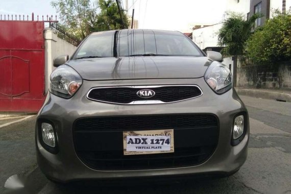 2016 Kia Picanto EX Automatic Gray For Sale 