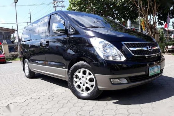 2009 Hyundai Grand Starex VGT Black For Sale 