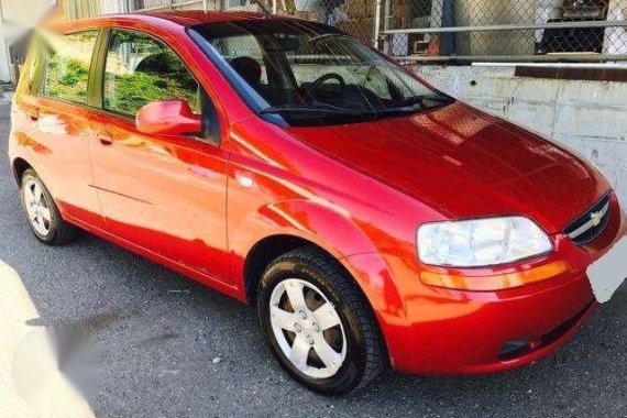 2006 Chevrolet AVEO MT Red HB For Sale 